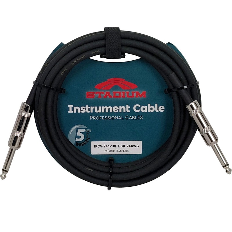 LUE 10-Foot Professional Instrument Cable 24 AWG