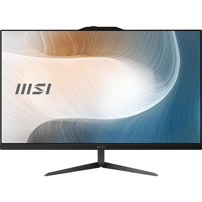 MSI Modern AM272P 12M-029US 27" FHD AIO Desktop in Black - MoAM272P12M029