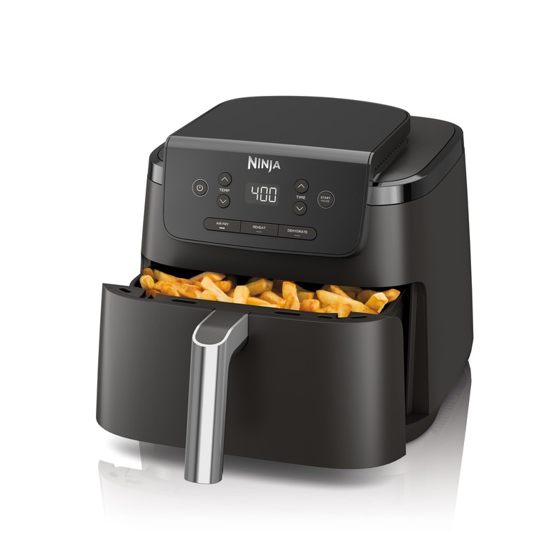 Ninja AF140H Air Fryer Pro XL 400F Air Crisp 3-in-1, 5QT, Black - Refurbished