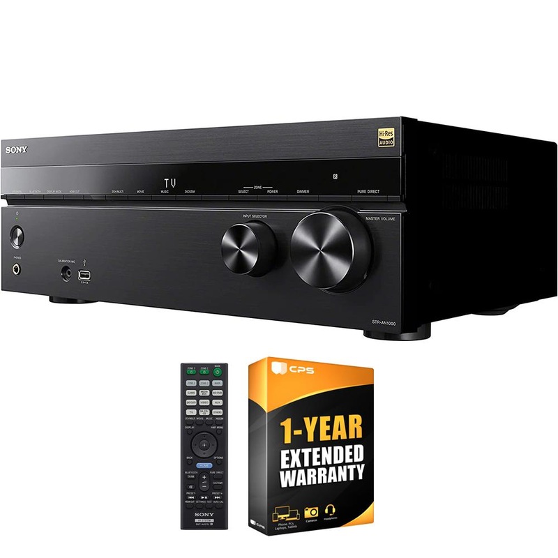 Sony STR-AN1000 7.2 Channel Home Theater 8K A/V Receiver + 1-Year Protection Pack