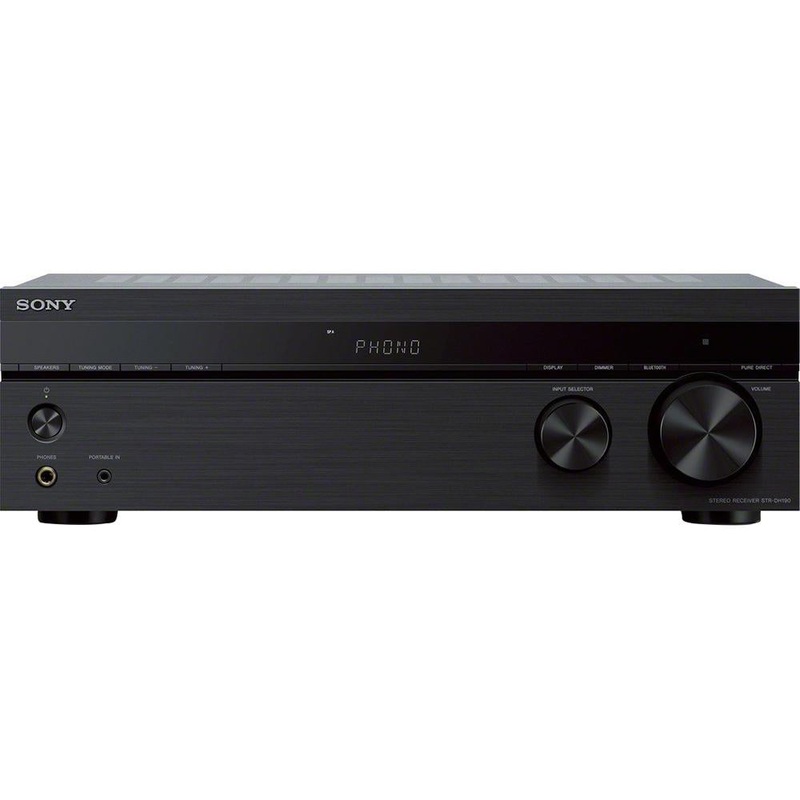 Sony STRDH190 2-Ch Stereo Receiver with Phono Inputs and Bluetooth