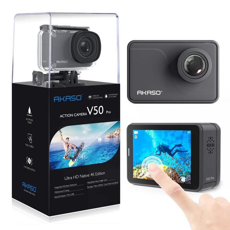 Akaso V50 Pro Native 4K/30 fps 20 MP WiFi Waterproof Action Camera