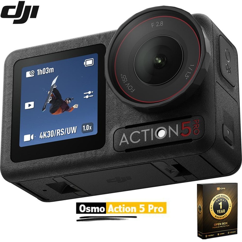 DJI Osmo Action 5 Pro Standard Combo - (Open Box) + 1 Year Warranty