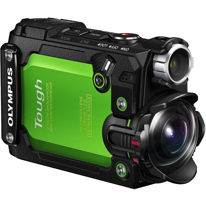 Olympus Stylus TG-Tracker 4K Action Cam Water/Shock/Freeze-proof (Green) Refurbished