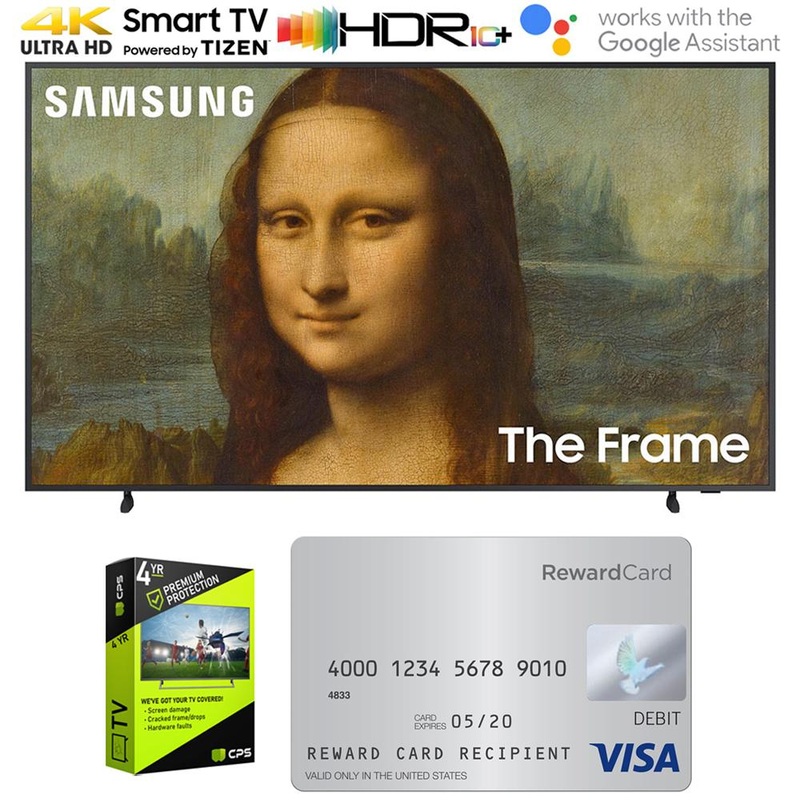 Samsung 55" The Frame QLED 4K UHD Smart TV w/ 4 Yr Warranty + $150 Gift Card