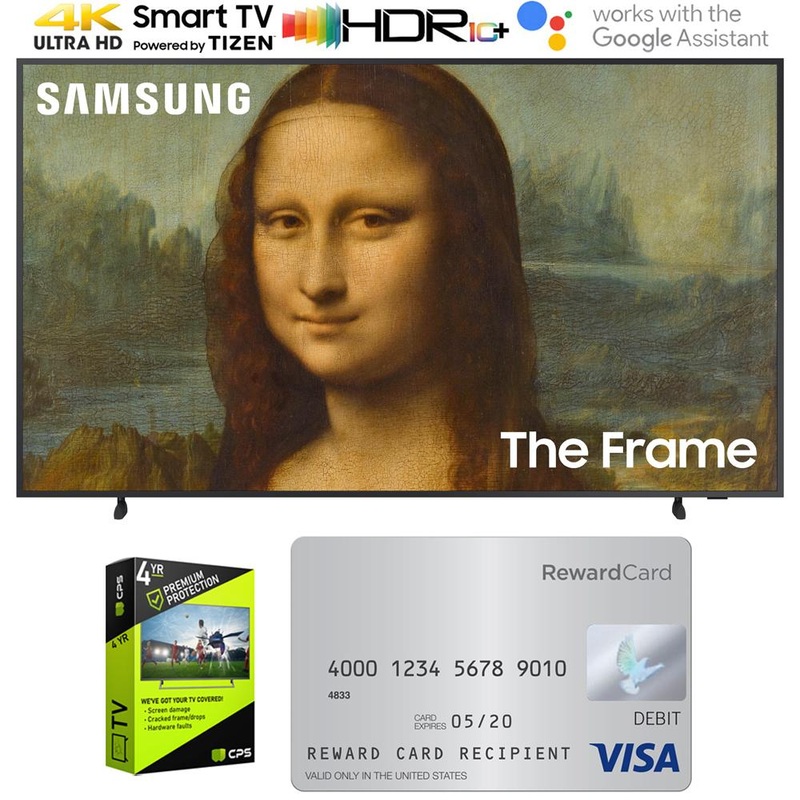 Samsung QN50LS03BA 50" The Frame QLED 4K UHD Smart TV w/4 Yr Warranty + $100 Gift Card