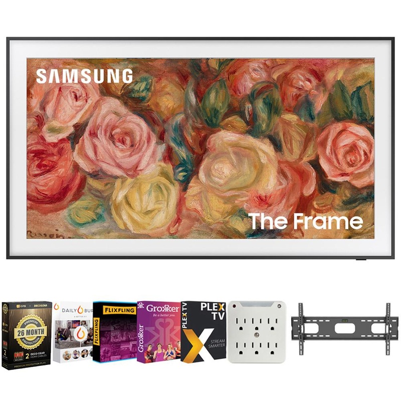 Samsung QN50LS03DA 50 inch The Frame (2024) 26 Month Protection + Movies Streaming Kit