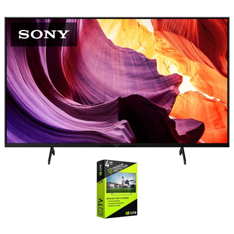 Sony 75" X80K 4K Ultra HD LED Smart TV (2022 Model) w/ 4 Year Extended Warranty
