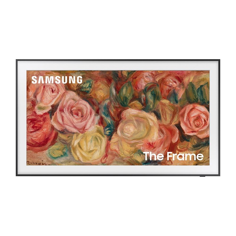 Samsung 43 inch The Frame QLED 4K TV 2024 + 26 Month Protection &  Bezel Modern White