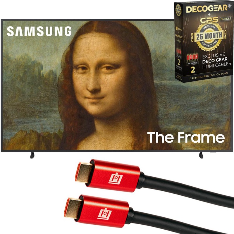 Samsung 55 inch The Frame QLED 4K UHD Smart TV + 26 Month Extended Protection