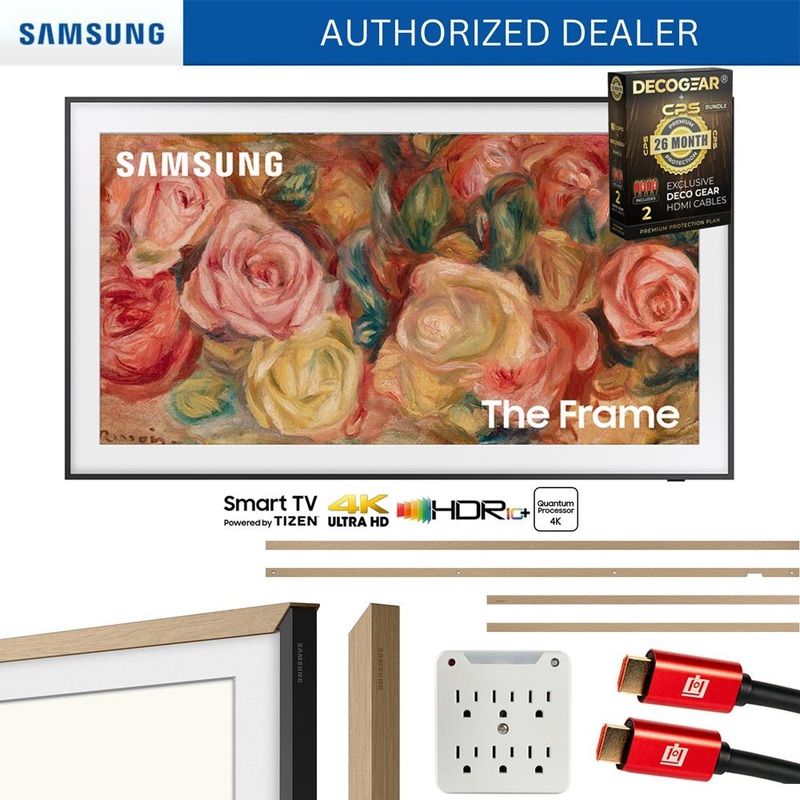 Samsung QN43LS03DA 43" The Frame QLED 4K Smart TV (2024) + 26 Months Protection Bundle