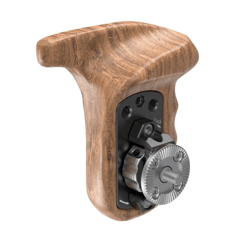 SmallRig Left Side Wooden Grip with Arri Rosette