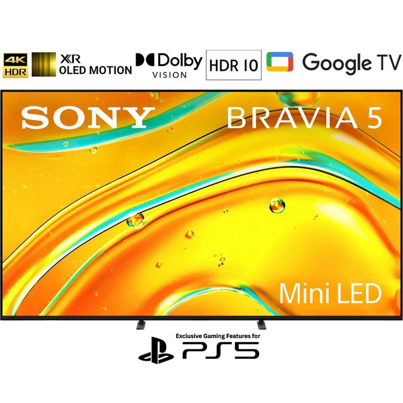 Sony BRAVIA 5 65 inch Class Mini LED 4K HDR Google TV 2025 Refurbished