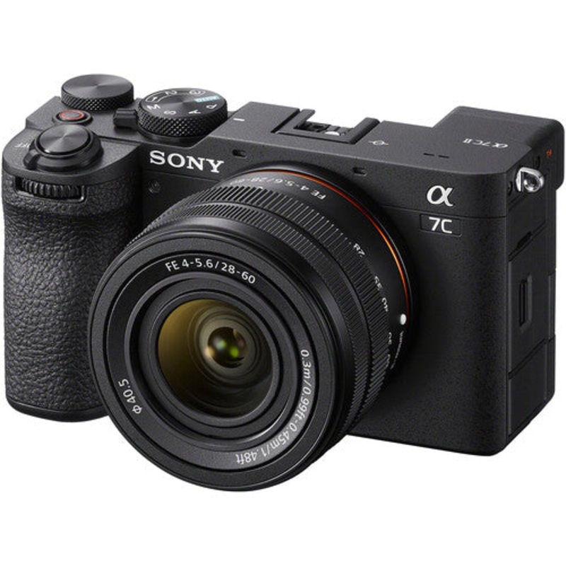 Sony Alpha a7C Mirrorless Digital Camera with 28-60mm Lens (Black)