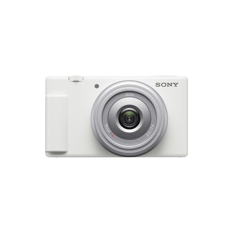 Sony ZV-1F Vlog Camera For Content Creators and Vloggers (White)