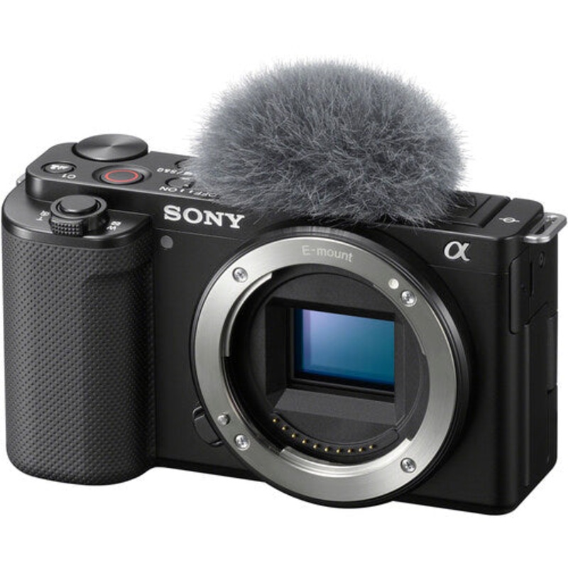 Sony ZV-E10 Mirrorless Camera (Body Only)  Black