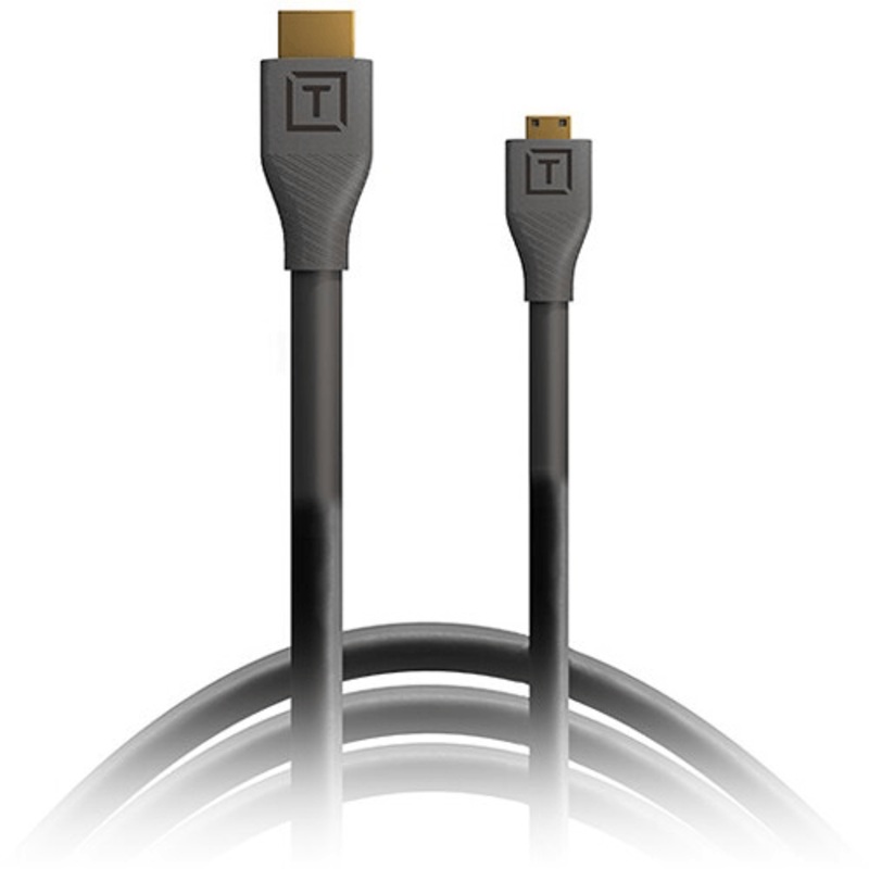 Tether Tools TetherPro Micro-HDMI to HDMI Cable with Ethernet (Black, 15)