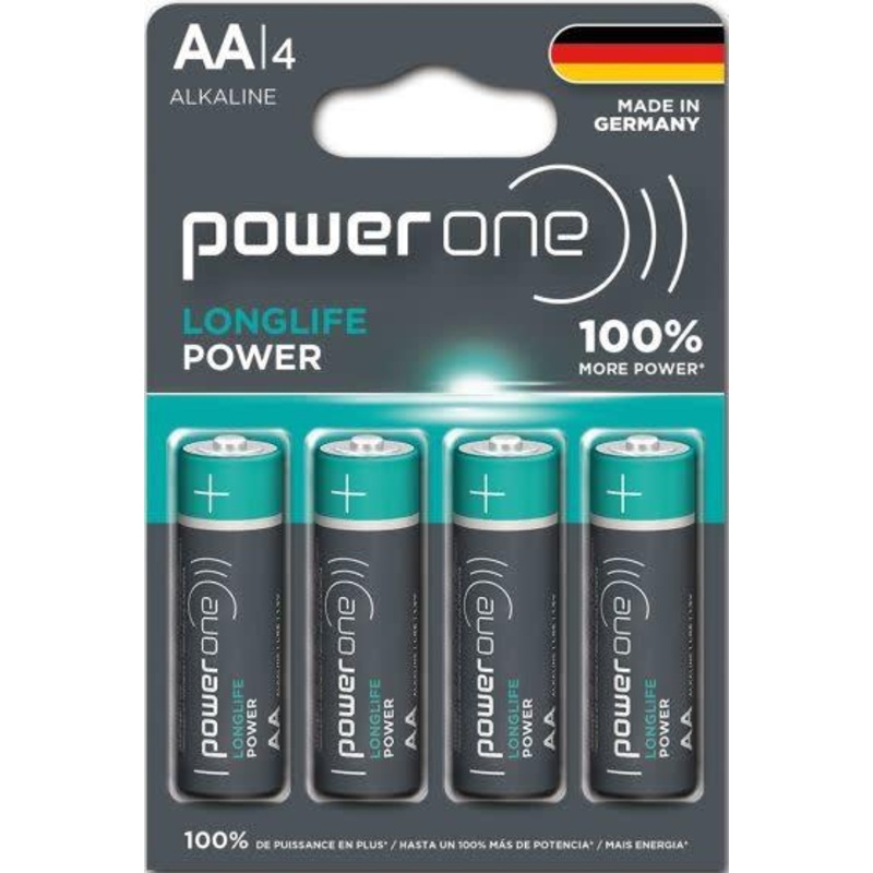 Varta Power One AA Batteries 4 pack
