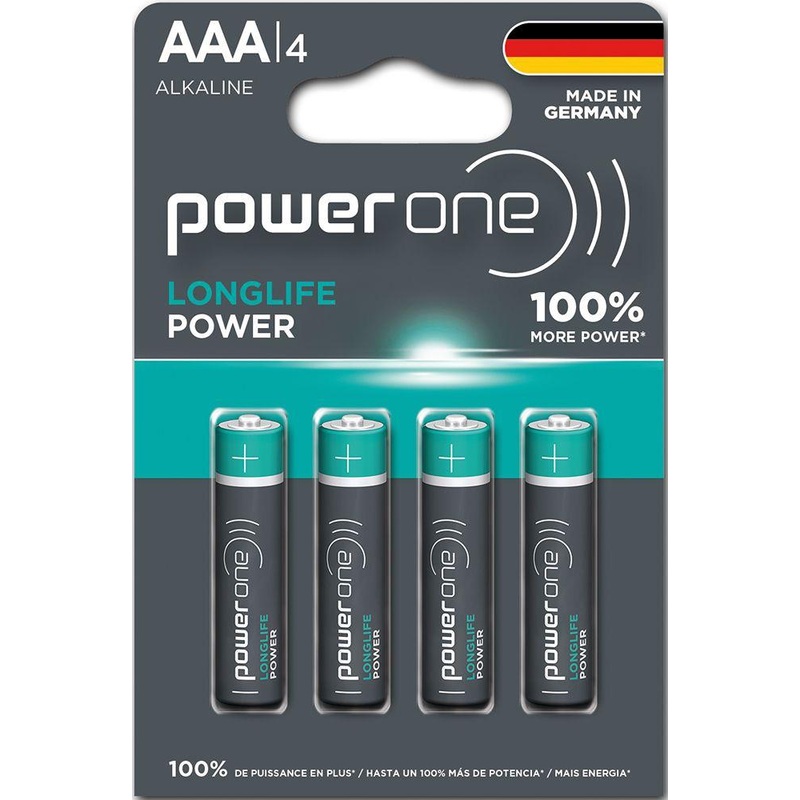 Varta Power One AAA Batteries 4 pack