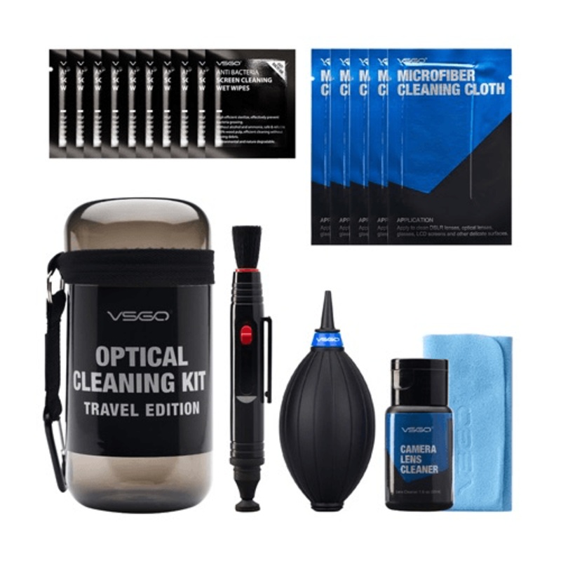 VSGO Optical Cleaning Kit Travel Edition - Grey