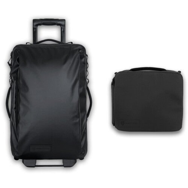 WANDRD Transit Carry-On Roller Black Essential+ Bundle