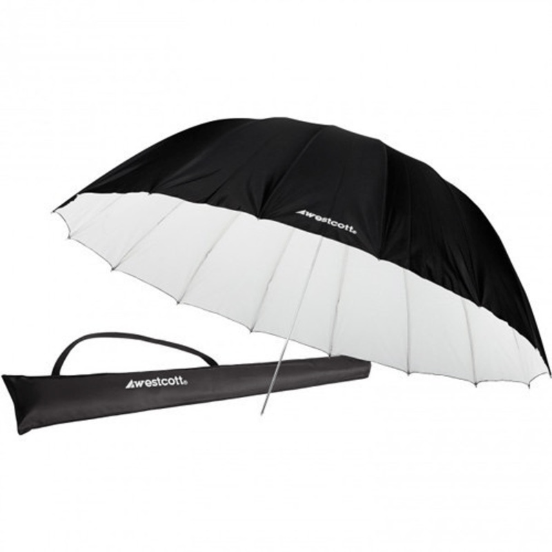 Westcott Standard Umbrella - White/Black Bounce (7)
