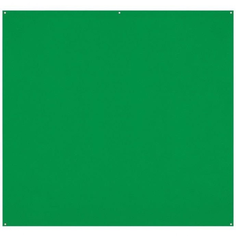 Westcott X-Drop Pro Wrinkle-Resistant Backdrop - Chroma-Key Green Screen (8 X 8)