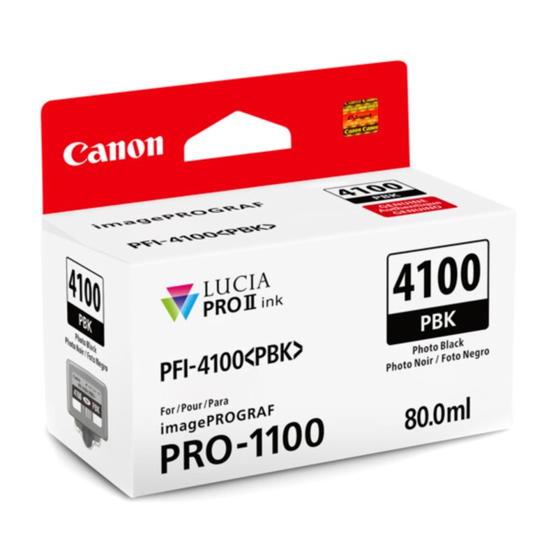 Canon PFI-4100 Photo Black Pigment Ink Tank (80mL)