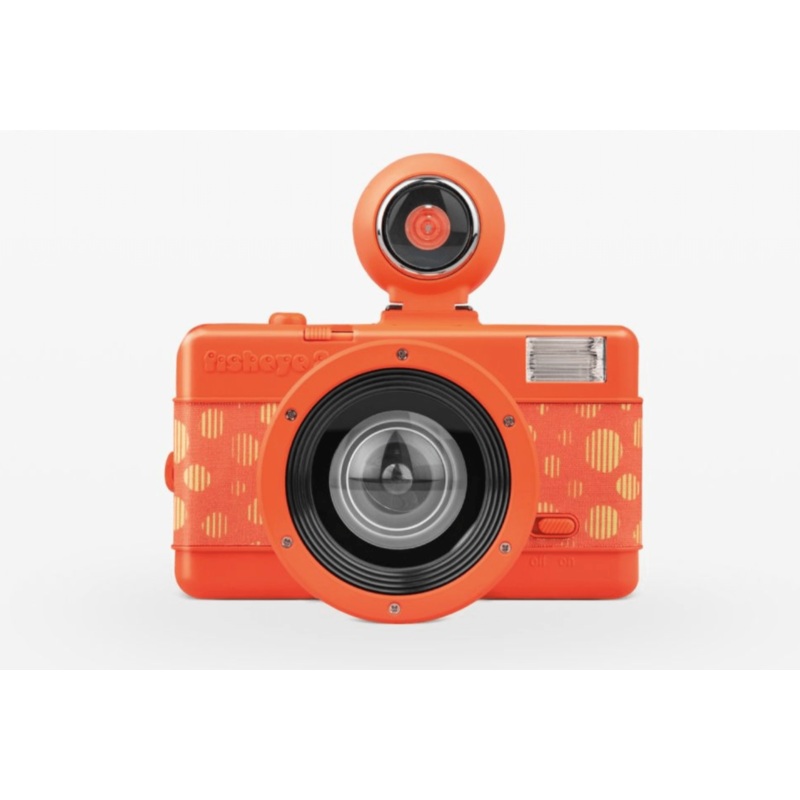Lomography Fisheye No. 2 Papaya Pop 35 mm Camera