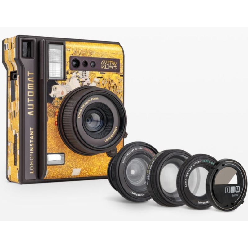 Lomography LomoInstant Automat & Lenses Klimt Gold Leaf Edition