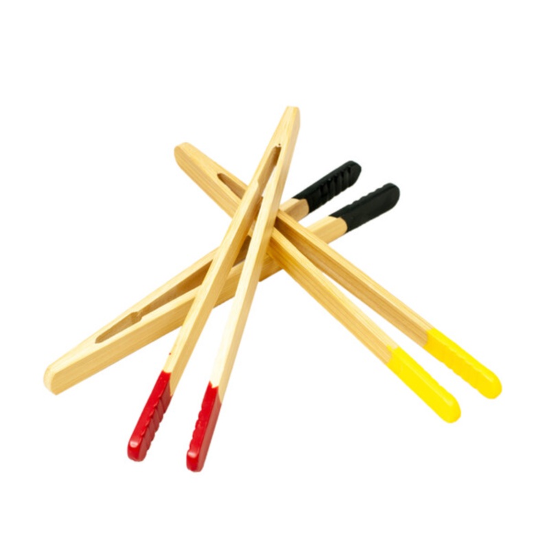 Flic Film Bamboo Print Tongs (Set of 3)