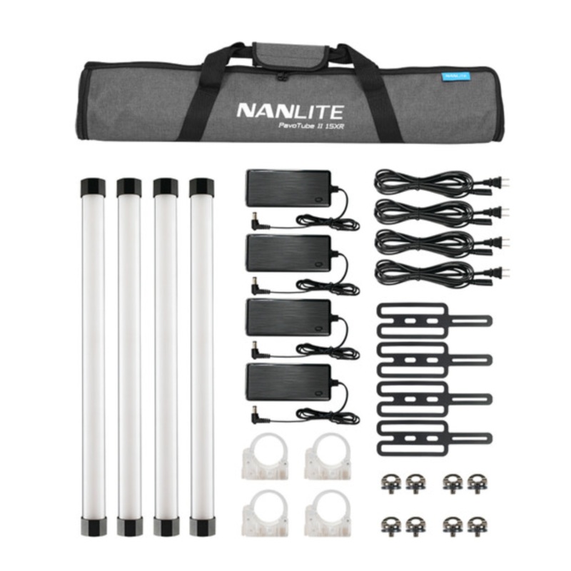 Nanlite PavoTube II 15XR RGB LED Pixel Tube Light (2', 4-Light Kit)
