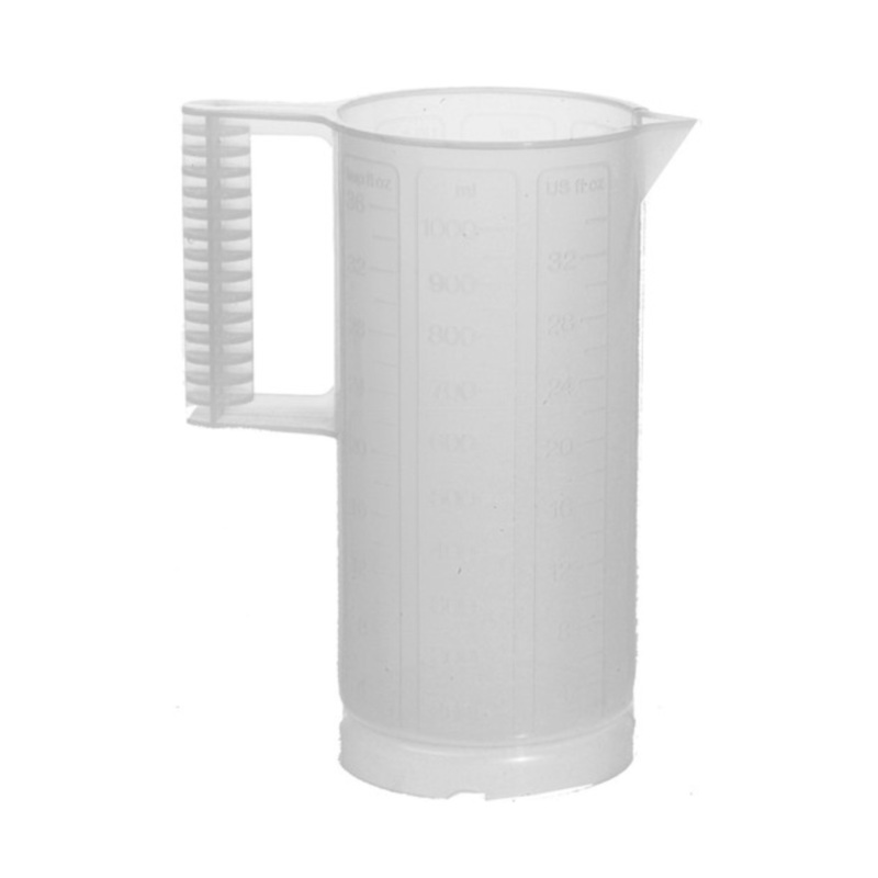 Paterson Plastic Beaker (Ounce and Metric Graduations)- 32-oz
