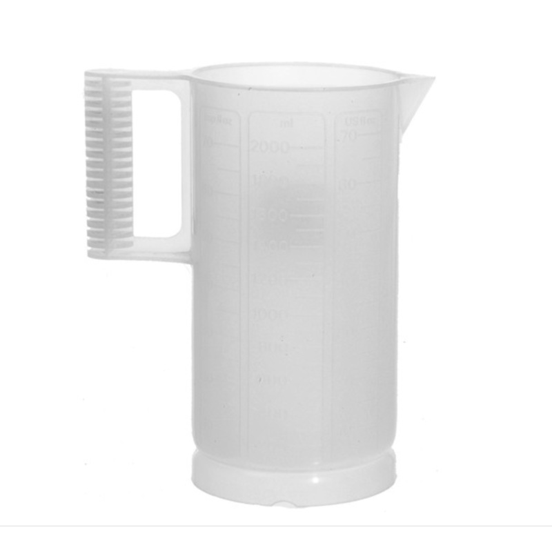 Paterson Plastic Beaker (Ounce and Metric Graduations)- 64-oz