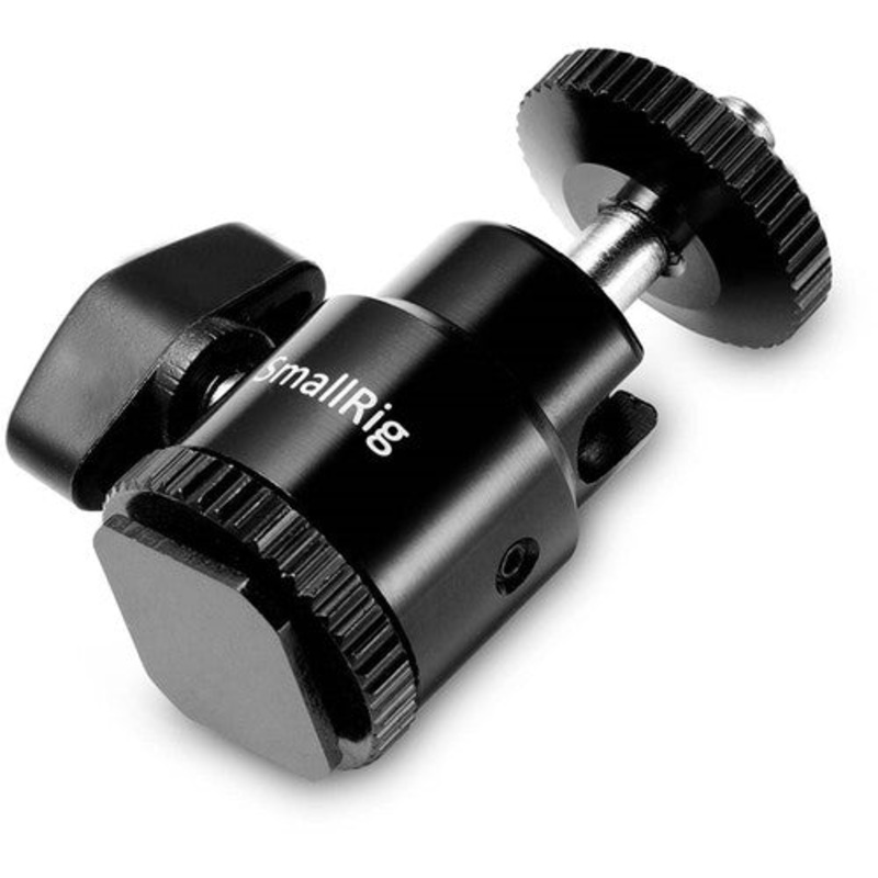 SmallRig 1/4" Camera Hot shoe mount w/ additional 1/4" screw