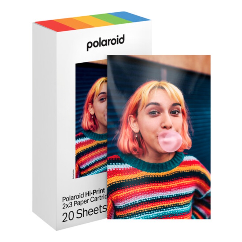 Polaroid Hi-Print 2 x 3" Paper Cartridge (20-Sheets, 2-Pack)