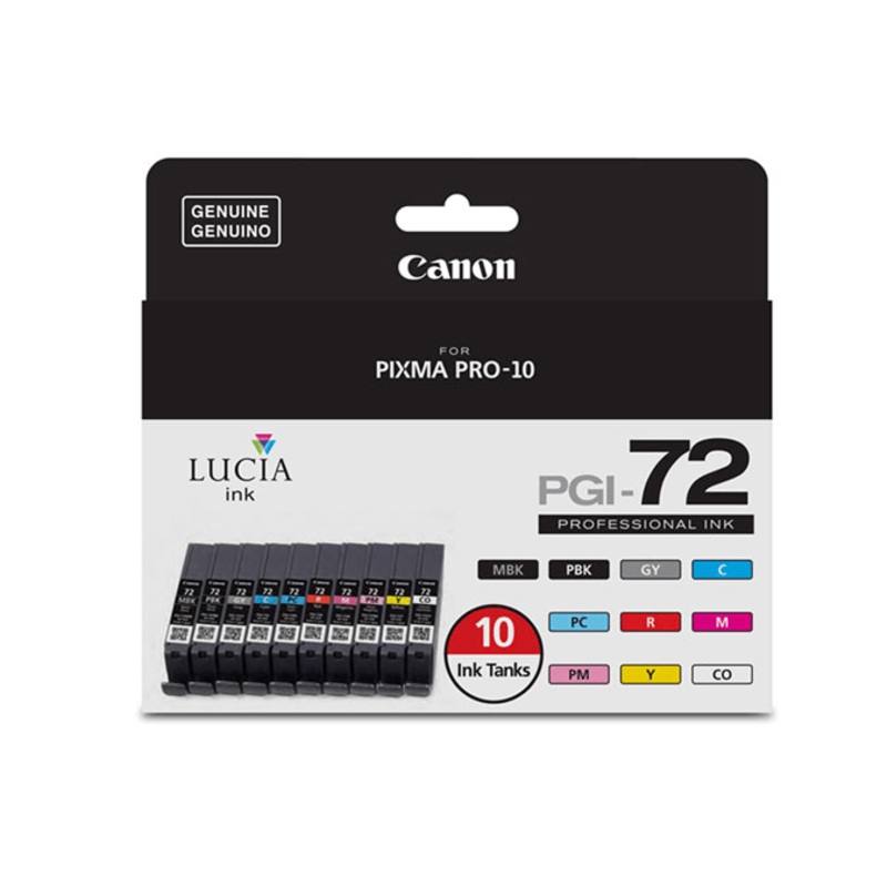 Canon PGI-72 Ink - 10 Color Value Pack