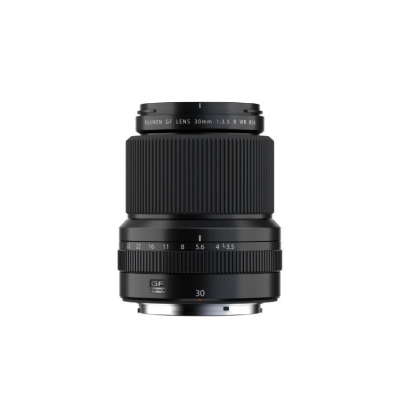 Fujifilm GF 30mm f/3.5 R WR GFX Lens (Black)