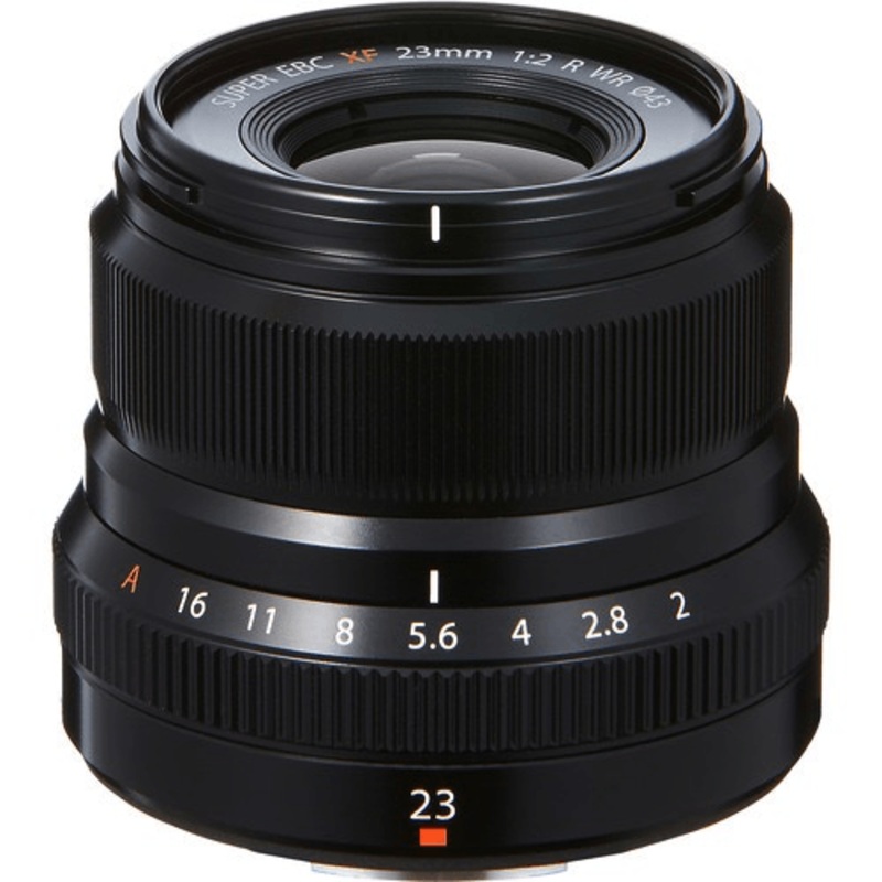 FUJINON XF 23MM F2 R WR BLACK
