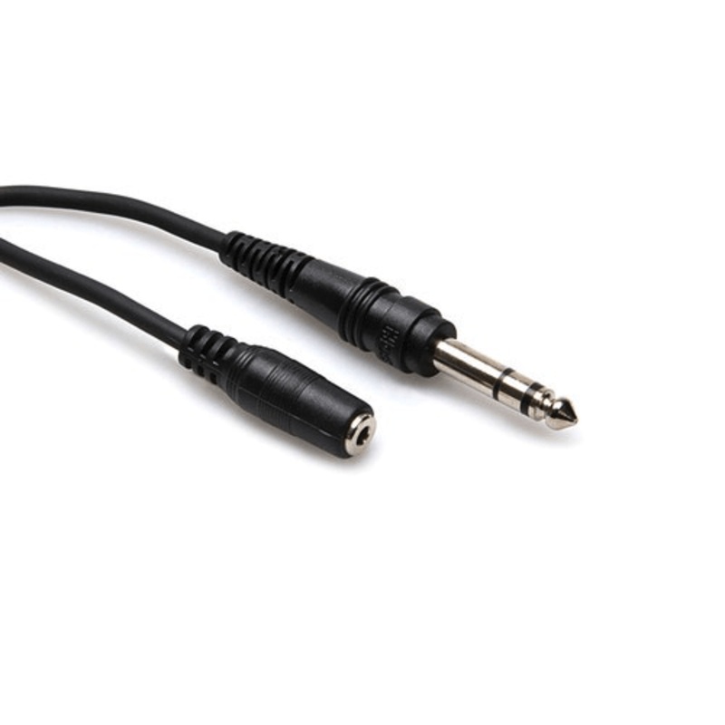 Hosa Technology Stereo Mini Female to Stereo 1/4" Male Headphone Extension Cable - 10