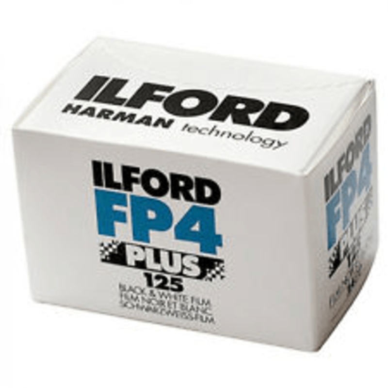 Ilford FP4 Plus Black and White Negative Film (35mm Roll Film, 24 Exposures)