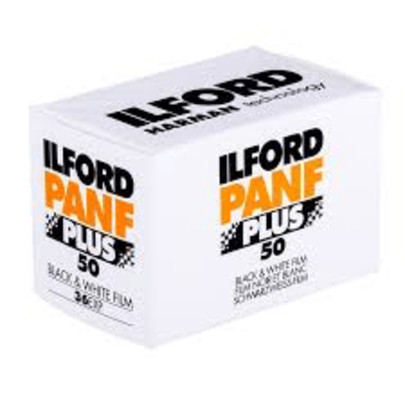 Ilford Pan F Plus Black and White Negative Film (35mm Roll Film, 36 Exposures)