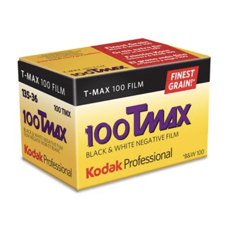 Kodak Professional T-Max 100 Black and White Negative Film (35mm Roll Film, 36 Exposures)