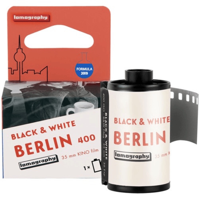 LOMOGRAPHY Berlin Kino Black and White 400 ISO 35mm x 36 exp.