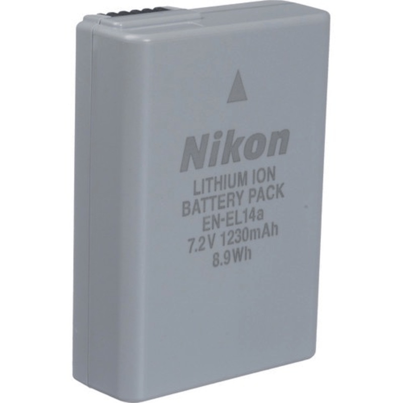 Nikon EN-EL14a Lithium Ion Battery
