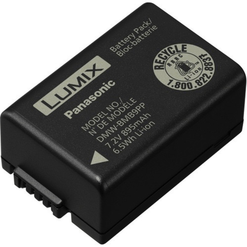 Panasonic DMW-BMB9PP Lithium-Ion Battery (7.2V, 895mAh)