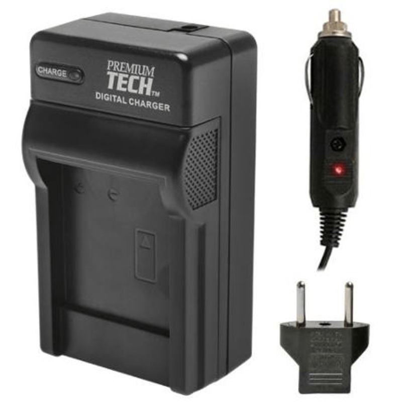 Premium Tech PT-64 Travel Charger for Nikon EN-EL15 Battery