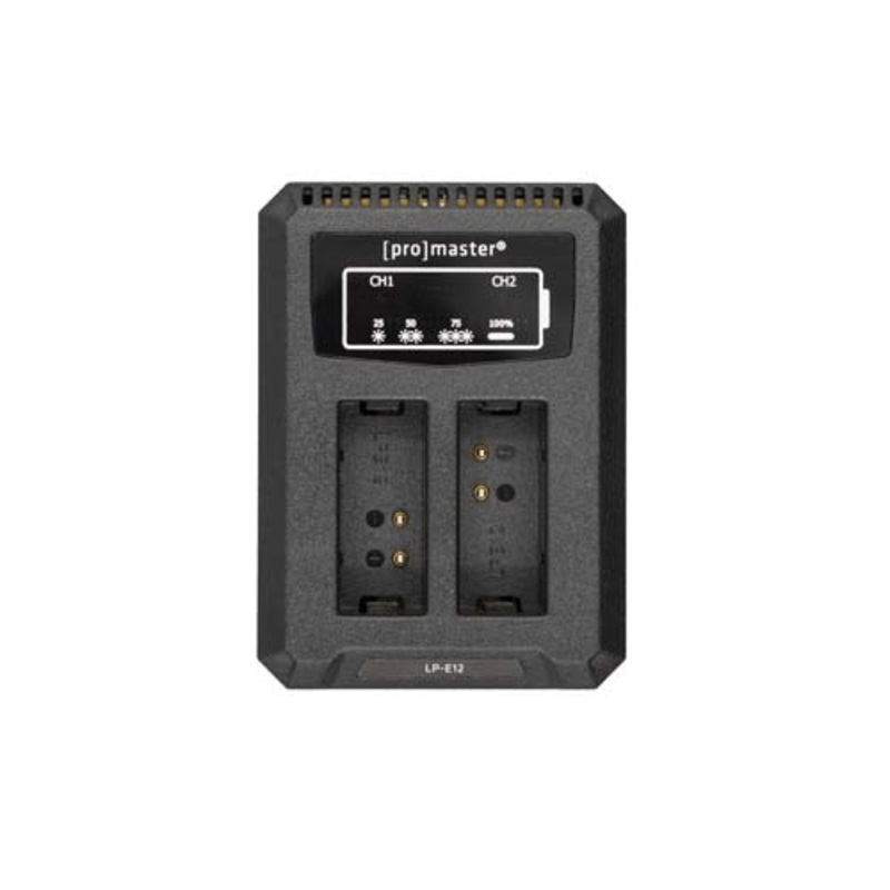 Promaster Dually Charger - USB for Canon LP-E12
