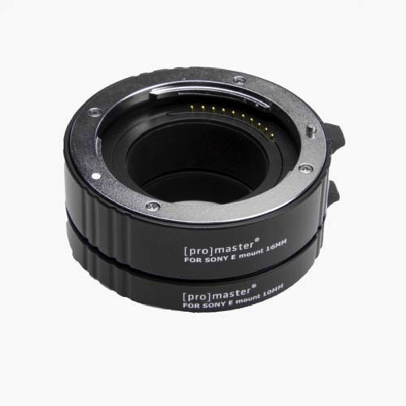 ProMaster Extension Tube Set - Sony NEX