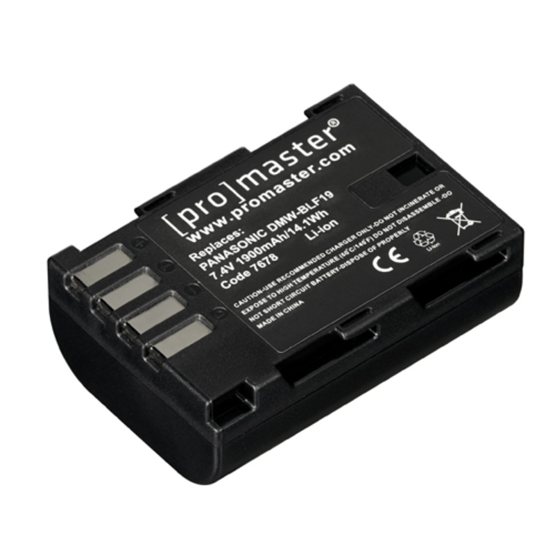 ProMaster Panasonic DMW-BLF19 Li-ion battery
